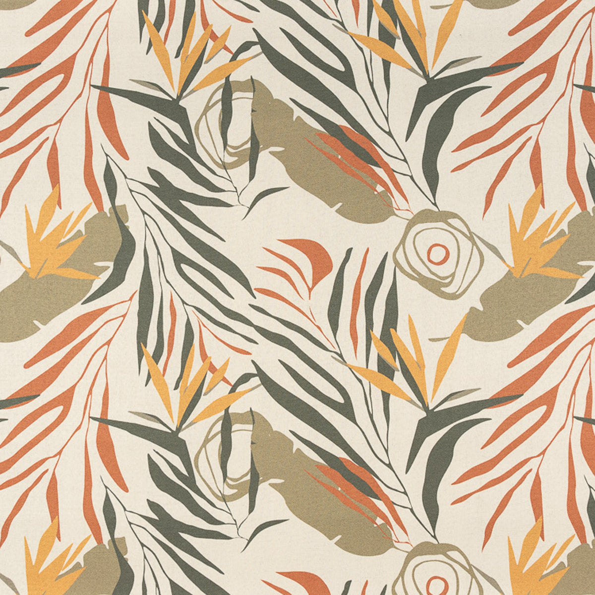 Tecido Floral Harvest Color