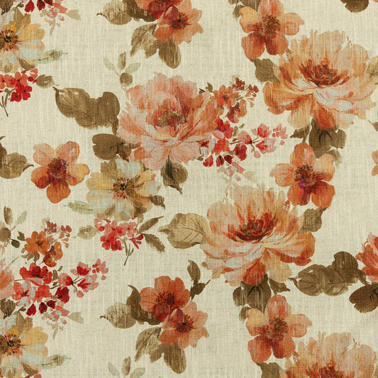 Tecido Floral Eden Outono