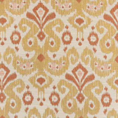 Tecido Ikat Damascus Ocre