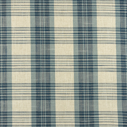 Tecido Xadrez Austral Denim