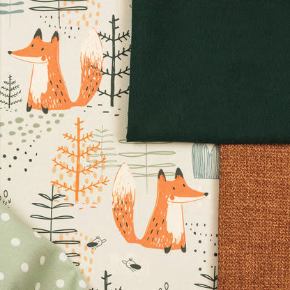 Tecido Baby Fox