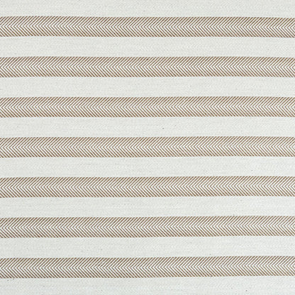 Tecido Listrado Chevron Chocolat Clair