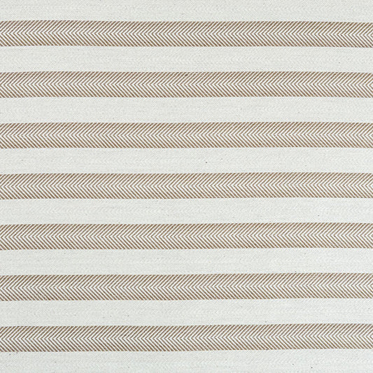 Tecido Listrado Chevron Chocolat Clair