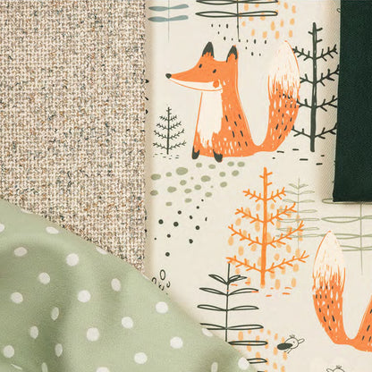 Tecido Jacquard Petit Pois