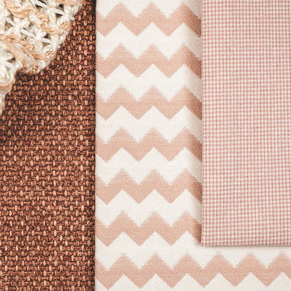 Tecido Jacquard Zig Zag