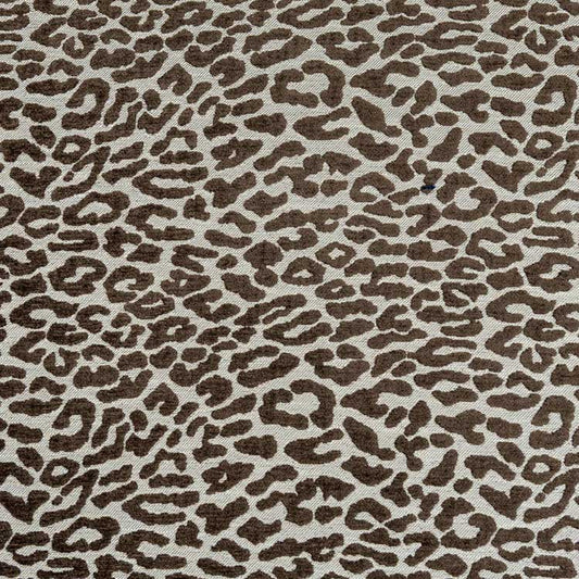 Tecido Jacquard Leopard